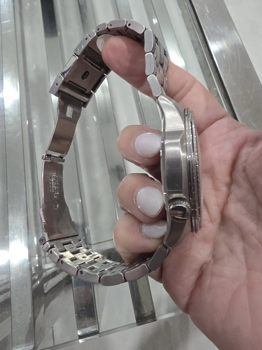 Citizen Eco-Drive Men’s Silver Stainless Steel Watch